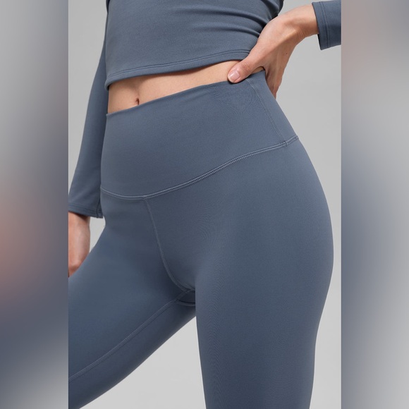 NWT ALO Softsculpt High-Waist Legging Color: Bluestone $135 Retail! - Picture 4 of 8